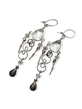 PERUVIAN Alpaca Silver Earrings Boho